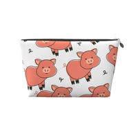 Cochon de Dessin animé Mignon, Trousse de Toilette Trousse de Maquillage Sac à cosmétiques Trousse de Toilette de Voyage Portable