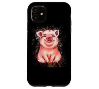 Cochon dessiné à la Main Coque pour iPhone 11