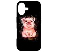 Cochon dessiné à la Main Coque pour iPhone 17