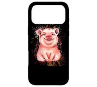 Cochon dessiné à la Main Coque pour iPhone 17 Pro Max