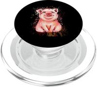 Cochon dessiné à la Main PopSockets PopGrip pour MagSafe