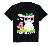 Cochon d'été mignon, 4e anniversaire de mon âge de 4 ans, cochon amusant T-Shirt