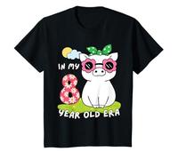 Cochon d'été mignon, 8e anniversaire de mon âge, cochon amusant T-Shirt