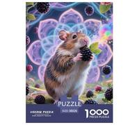 Cochon d'Guinée 1000 Pieces Puzzle pour Adulte Jeu Éduchatif Défi Jeu Cadeau Unique Adultes Enfants 38x26cm/1000pcs