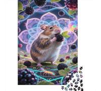 Cochon d'Guinée Puzzle 1000 Pcs comme Un rêve Puzzle en Bois Jeu D'Intelligence Défi Jouet Décoration Moderne pour Adultes 1000pcs (75x50cm)
