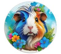 Cochon d'Guinée Puzzle 1000 Pièces Adultes Et Enfants Dès 14 Ans Petit Animal de Compagnie Puzzle De Qualité Supérieure Jouets De Jeu Stimulants Détente & Relaxation 1000pcs (67.5x67.5cm)