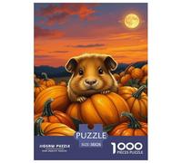Cochon d'Guinée Puzzle pour Adultes 1000 Pièces Petit Mignon Premium Un Puzzle Difficile Jeu Éducatif Cadeaux pour Hommes 38x26cm/1000pcs