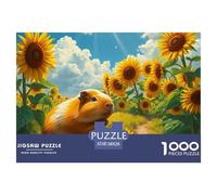 Cochon d'Guinée Puzzle pour Adultes 1000 Pièces Petit Mignon Qualité Supérieure Un Puzzle Difficile Jeu Éducatif Cadeaux pour Hommes 38x26cm/1000pcs