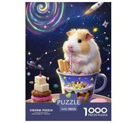 Cochon d'Guinée Puzzles De 1000 Pièces pour Toute La Famille Animaux Classiques Jeu Éduchatif Défi Jouet, Art Adultes Enfants 38x26cm/1000pcs