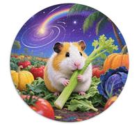 Cochon d'GuinéeJigsaw Puzzles 1000 Piece for Adults Kids Round Pets mignonsCreative Challenging Toys Gift1000pcs (67.5x67.5cm)