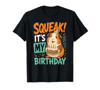 Cochon d'Inde d'anniversaire Squeak C'est Mon Anniversaire, T-Shirt