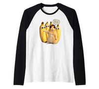 Cochon d'Inde drôle Banane Pas dans Mon mais Manche Raglan