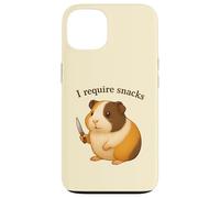 Cochon d'Inde drôle, J'Ai Besoin de Snacks, Animal, Maman, Papa Coque pour iPhone 13