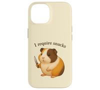 Cochon d'Inde drôle, J'Ai Besoin de Snacks, Animal, Maman, Papa Coque pour iPhone 14