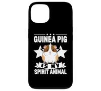 Cochon d'Inde est Mon Esprit Animal Kawaii Dessin animé Cochon d'Inde Coque pour iPhone 13