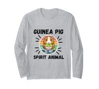 Cochon d'Inde est Mon Esprit Animal Kawaii Dessin animé Cochon d'Inde Manche Longue