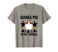 Cochon d'Inde est Mon Esprit Animal Kawaii Dessin animé Cochon d'Inde T-Shirt