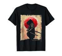 Cochon d'Inde Guerrier Samouraï Tradition Japonaise Manga T-Shirt