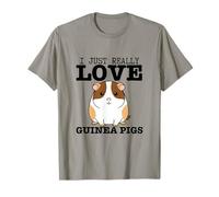 Cochon d'Inde I Just Really Love Guinea Pigs T-Shirt