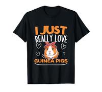 Cochon d'Inde I Just Really Love Guinea Pigs T-Shirt