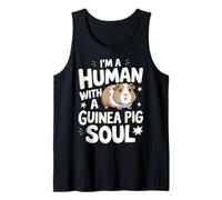 Cochon d'Inde I'm A Human with A Guinea Pig Animals Pet Débardeur