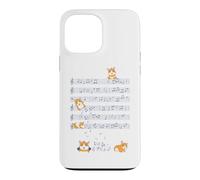 Cochon d'Inde Mignon Jouant Une Note de Musique e Musique Art Musicien Coque pour iPhone 13 Pro Max