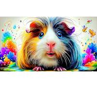 Cochon d'Inde Puzzle 1000 pièces Educa Jeu D'Intelligence Décoration Intérieure Jeu éduchatif Challenge Toy pour Adultes & Enfants des 14 Ans 38x52cm/1000pcs