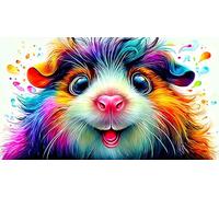 Cochon d'Inde Puzzle 1000 pièces Educa Jouet en Bois Divertissement créatif De l'art Décoration Jeu éducatif Challenge Toy pour Adultes et Enfants à partir de 12 Ans Cochon d'Inde75x50cm/1000pcs