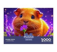 Cochon d'Inde Puzzle 1000 Pièces - Famille & Ados, Jeu Stimulant, Pièces Épaisses, Packaging Premium, 70x50cm/1000pcs