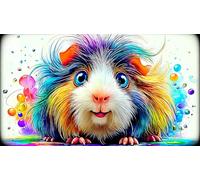 Cochon d'Inde Puzzle 1000 pièces Jeu Familial Amusant & Stimulant Jeu pour Toute la Famille Cadeau pour Femmes et Hommes 70x50cm/1000pcs