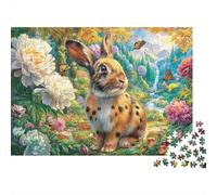 Cochon d'Inde Puzzle 1000 Pièces pour Adultes Et Enfants, Difficile Puzzles, Activité Familiale Captivante,Jeu De Défi Intellectuel 38x26cm/1000pcs