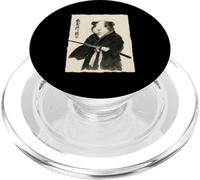 Cochon d'Inde Samouraï Japonais Guerrier Anime Art PopSockets PopGrip pour MagSafe