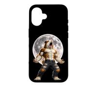 Cochon d'Inde WereGuineaPig Alpha Funny Vintage Horror Meme Coque pour iPhone 16