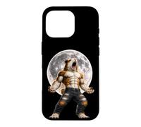 Cochon d'Inde WereGuineaPig Alpha Funny Vintage Horror Meme Coque pour iPhone 16 Pro