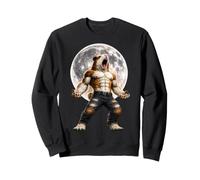 Cochon d'Inde WereGuineaPig Alpha Funny Vintage Horror Meme Sweatshirt