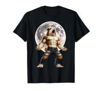 Cochon d'Inde WereGuineaPig Alpha Funny Vintage Horror Meme T-Shirt