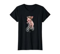 Cochon DRÔLE sur Un VÉLO T-Shirt Graphique avec Valeur