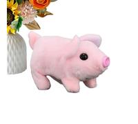Cochon électronique de Compagnie - Jouet interactif pour Animaux, Jouet avec Son et Mouvement, Cadeau pour | Cochon électrique réaliste Qui Marche, grogne et Bouge Le na