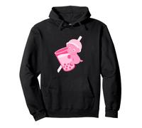 Cochon en écailles de Rose avec thé aux Bulles Sweat à Capuche