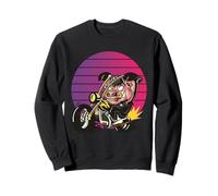Cochon maléfique sur Une Moto, Gang de Motards, Gang de Sweatshirt