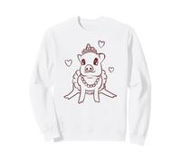 Cochon Mignon Cochon porcelet Retour à la Maison Bal de Fin d'année Concours de beauté Reine Sweatshirt