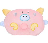 Cochon mignon de bande dessinée en forme d'animal Coussin chien-chat Coussin de sommeil pour la protection des cervicales