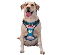Cochon Mignon,Harnais pour Animaux de Compagnie, Harnais réfléchissant réglable pour Chien,L