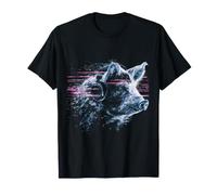 Cochon Mignon Portant Un Casque T-Shirt