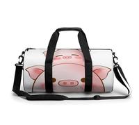 Cochon Mignon Sac De Sport Gym Sac De Voyage Sac W nd Duffel Bag pour Camping Randonnée Voyage 45x23x23cm