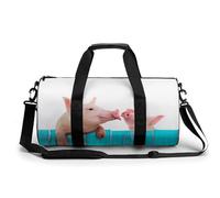 Cochon Sac De Sport Gym Sac De Voyage Sac W nd Duffel Bag pour Camping Randonnée Voyage 45x23x23cm