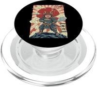 Cochon Samouraï Guerrier Japonais PopSockets PopGrip pour MagSafe