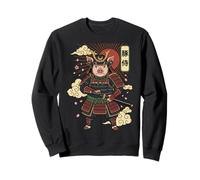 Cochon Samouraï Guerrier Japonais Sweatshirt