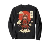 Cochon Samouraï Guerrier Japonais Sweatshirt