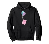 Cochon sur Un Ballon Sweat à Capuche